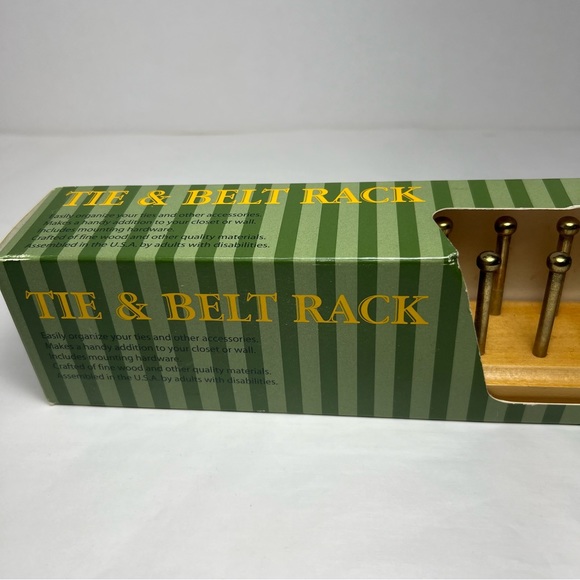 Triangle Inc. tie and belt rack - new in the box - Picture 5 of 8